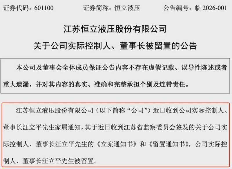  常州知名企业家遭遇调查；恒立液压董事长汪立平被立案留置；公司强调经营未受显著冲击。 股票财经 常州知名企业家遭遇调查；恒立液压董事长汪立平被立案留置；公司强调经营未受显著冲击。 股票财经 常州知名企业家遭遇调查；恒立液压董事长汪立平被立案留置；公司强调经营未受显著冲击。 股票财经 常州知名企业家遭遇调查；恒立液压董事长汪立平被立案留置；公司强调经营未受显著冲击。 股票财经 常州知名企业家遭遇调查；恒立液压董事长汪立平被立案留置；公司强调经营未受显著冲击。 股票财经