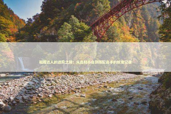 鞋履达人的进阶之路：从选鞋小白到搭配高手的蜕变记录